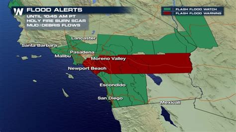 Life-Threatening Flash Flooding in California - WeatherNation