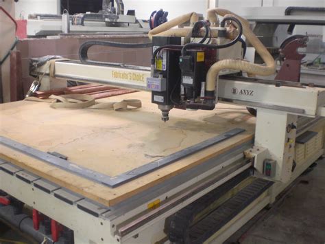 Used Stone Machinery: 2001 AXYZ 7012 Wood working CNC Router For Sale ...