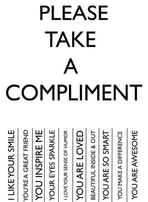 Please take a compliment! – Tamara Kulish