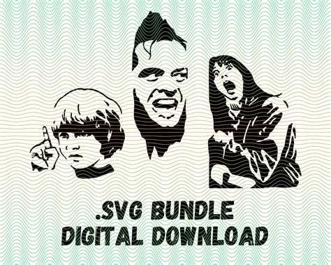 The Shining svg Bundle, 3 Image svg Bundle, Jack Torrance svg, Wendy Torrance svg, Danny ...