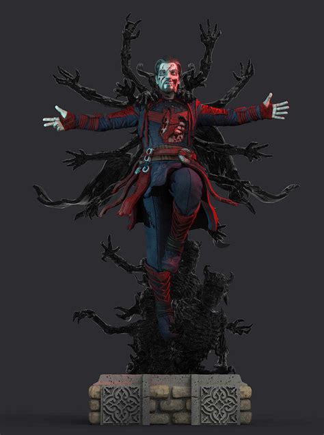 Zombie Dr Strange - ZBrushCentral