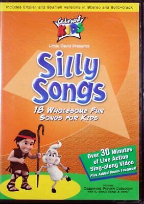 Cedarmont Kids Silly Songs NEW Kids DVD 18 Wholesome Songs 84418222094 | eBay