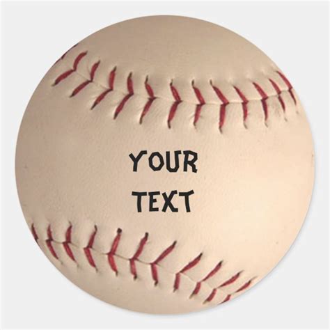 Baseball Stickers - 100% Satisfaction Guaranteed | Zazzle