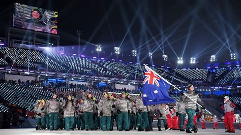 Winter Olympic Opening Ceremony: North and South Korean march together