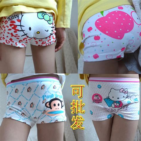 Girls Cute Briefs 100% Cotton Kids Underwear 2-9 Years Old 3 Sizes Free Shipping - Panties ...