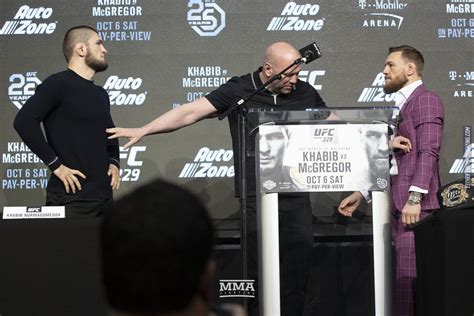 UFC 229: Khabib vs. McGregor New York press conference photos - MMA ...