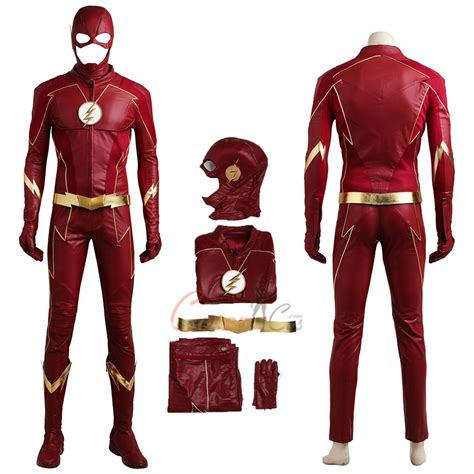 Item Number:dcthf006, Find High Quality The Flash Costume The Flash Season 4 Cosplay Barry Allen ...