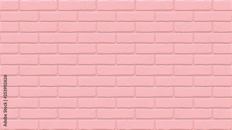 Pink brick wall texture. Empty background. Vintage stonewall. Room ...