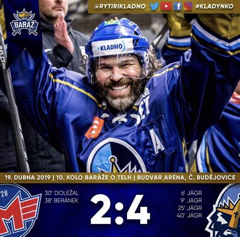 Jaromir Jagr - all 4 goals for his Kladno team their last game - taking ...