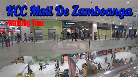 KCC Mall De Zamboanga City I Walking Tour - YouTube