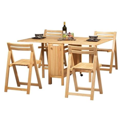 20 The Best Black Folding Dining Tables and Chairs