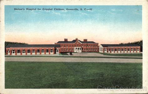 Shriner's Hospital for Crippled Children Greenville, SC