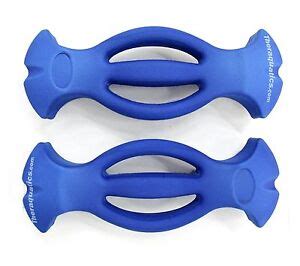 Easy Grip Pool Dumbbells Arthritis Aquatic Workout Water Weights Hand Buoy 6046 | eBay