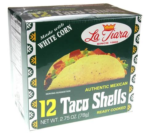 La Tiara Taco Shells White Corn 12Ct | Hy-Vee Aisles Online Grocery ...