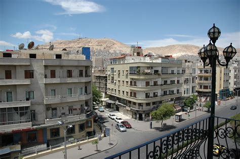 Damascus skyline | The view of the mountains from the hotel … | Flickr - Photo Sharing!