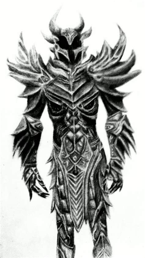 Daedric Armor by lifeasanart on DeviantArt