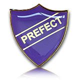 School Prefect Badges : Prefect Sheild Badges : Prefect Badge