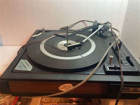 Vintage BSR Turntable - Trice Auctions