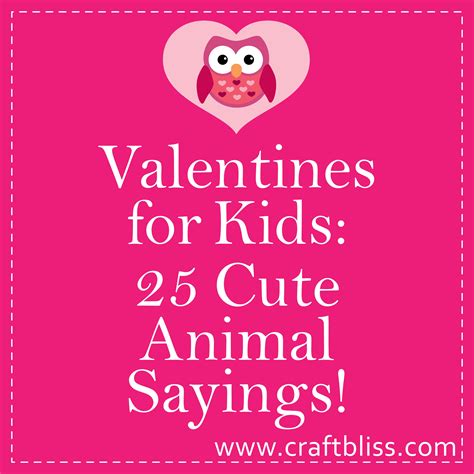 Valentine Day Quotes For Kids - takeoffmoms