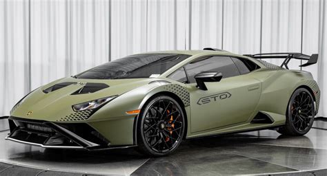 Lamborghini Huracan STO In Verde Turbine Matt Will Make Anyone Green ...