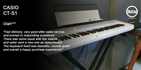 casio ct-s1 portable keyboard customer’s review testimonial – olah | TMW