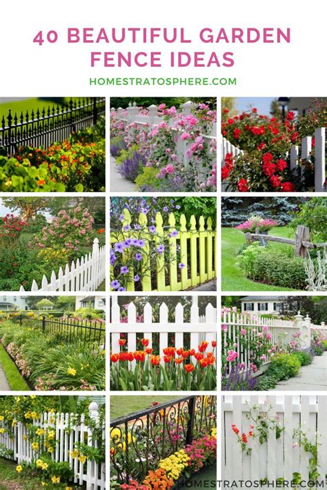 garden picket fence ideas - Rusty Oates