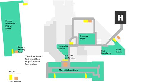 Fairview Hospital Campus Map