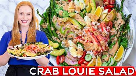 The Best Crab Louie Salad Recipe | with Homemade Louie Dressing! - Cooking Recipes Easy