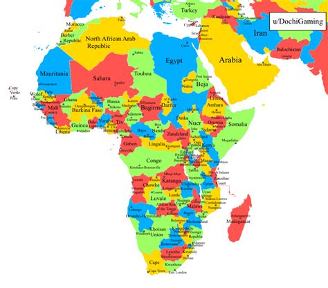 African borders aligned with ethnic boundries (FIXED) : r/imaginarymaps