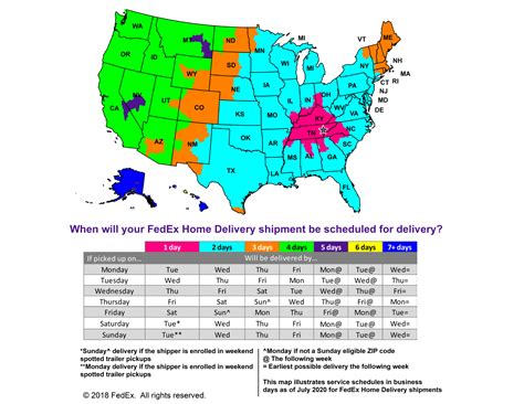 FedEx Time in Transit Map » Track Day Tire