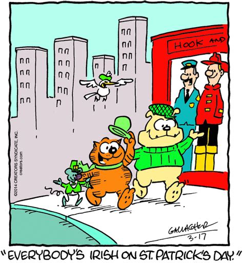 Heathcliff Cartoon for Mar/17/2014 Heathcliff, Cat Comics, Garfield, Main Characters, Comic ...