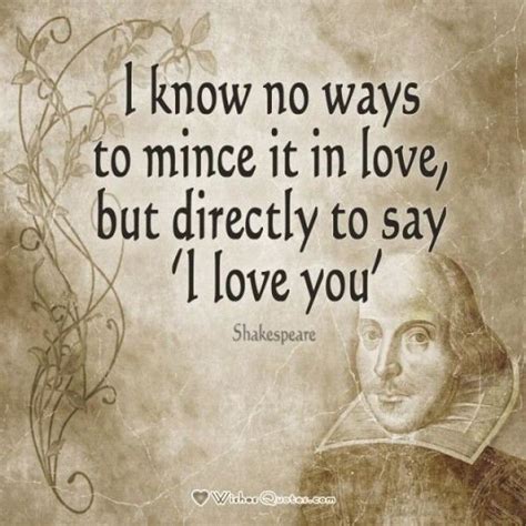 What Shakespeare Had to Say about Love