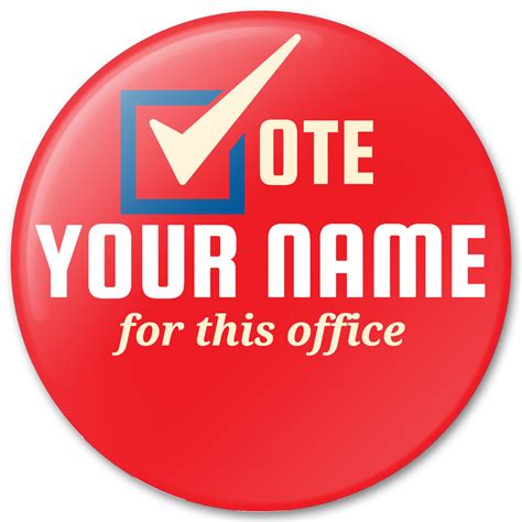 Design Campaign Buttons - Create Custom Political Campaign Buttons