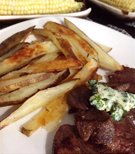 The Secret to Having it All......: Home Chef Review: Brasserie-Style Sirloin Steak w/Truffle Fries