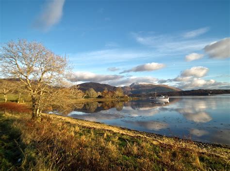 Benderloch, Argyll, Scotland: Loch Etive mid-November 2010