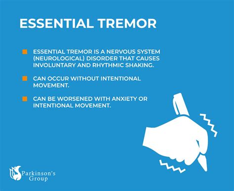 Essential Tremors – Parkinson's Group