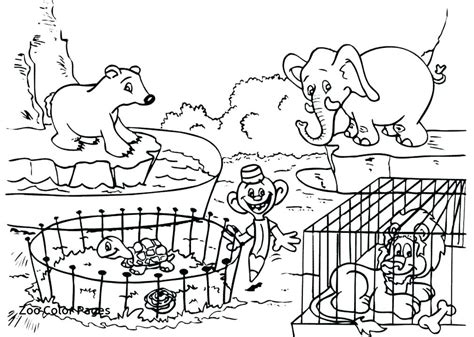 Baby Zoo Animal Coloring Pages at GetColorings.com | Free printable colorings pages to print and ...