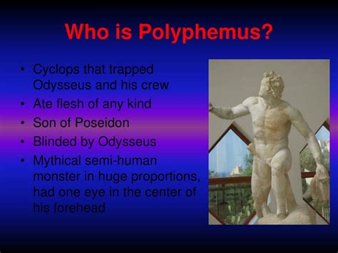 PPT - Polyphemus the Cyclops PowerPoint Presentation, free download ...