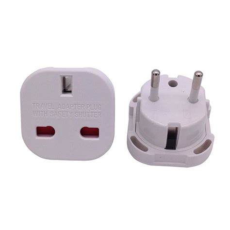 Aliexpress.com : Buy UK To EU Euro Europe European Travel Adaptor Plug 2 in 1 Adapter travel ...