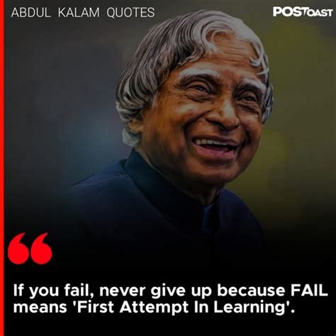 15 Abdul Kalam Quotes That Will Inspire You To Dream And Innovate In Life | Postoast