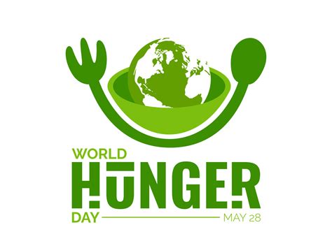 World Hunger Day and food day Design for call attention to the global ...