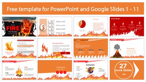 Creative Fire Template - PowerPoint Templates and Google Slides