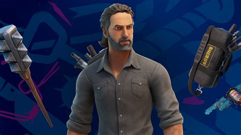 The Walking Dead's Rick Grimes Has Joined Fortnite During Fortnitemares ...