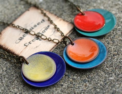 Laura Bee Designs: Enamel Jewelry by Bemused Creations