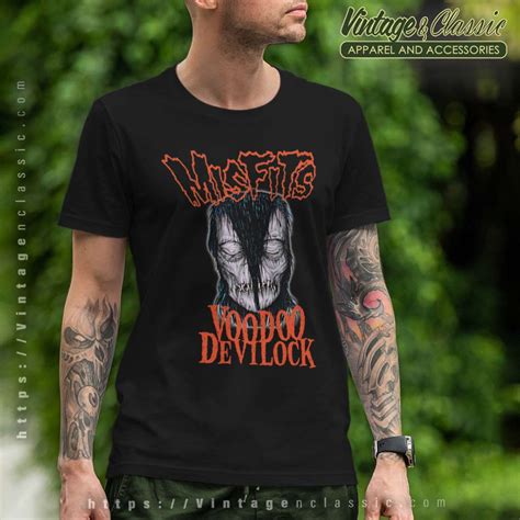 Misfits Voodoo Devil Lock Shirt - Vintagenclassic Tee