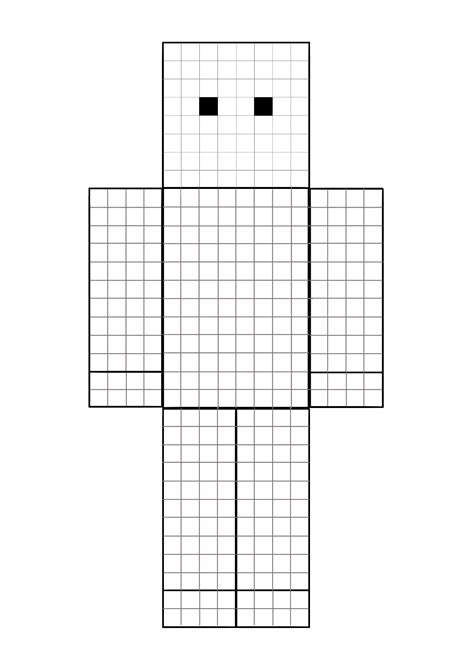 Coloring Page Minecraft Coloring Page Printable Minecraft Skin Digital Download Artistic ...