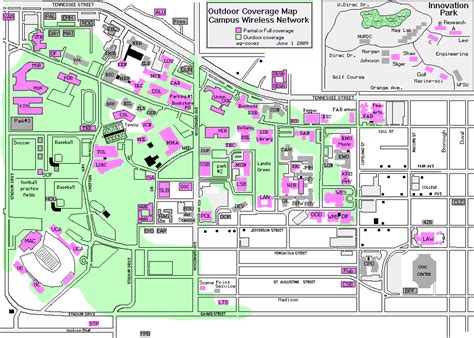 Map Of Fsu Campus Buildings