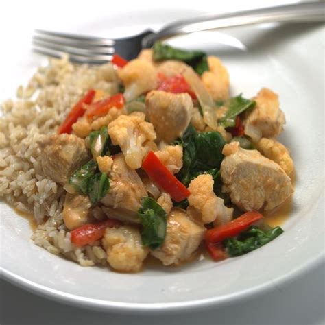 Quick Thai Chicken & Vegetable Curry Recipe - EatingWell