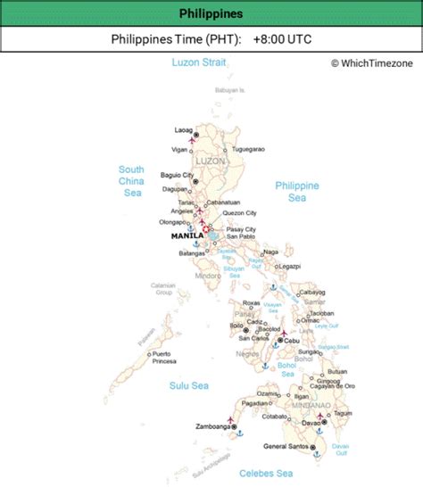 Philippines Time Zone - WhichTimezone