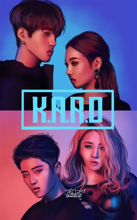 KARD fan art | Fanart, Kpop, Fotos